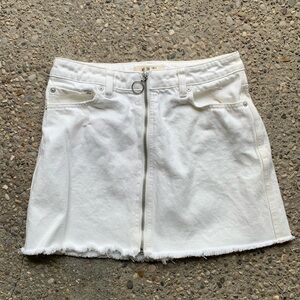 We The Free Denim Mini Skirt